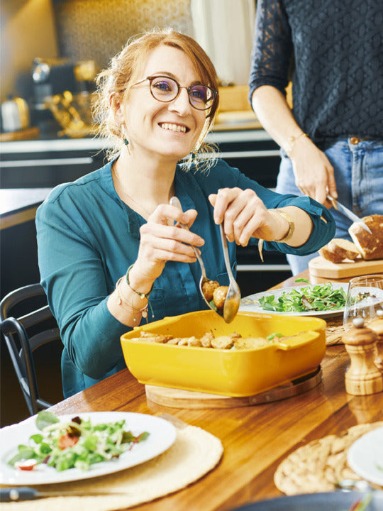 Peugeot | Appolia Rectangular Baking Dish, Saffron Yellow
