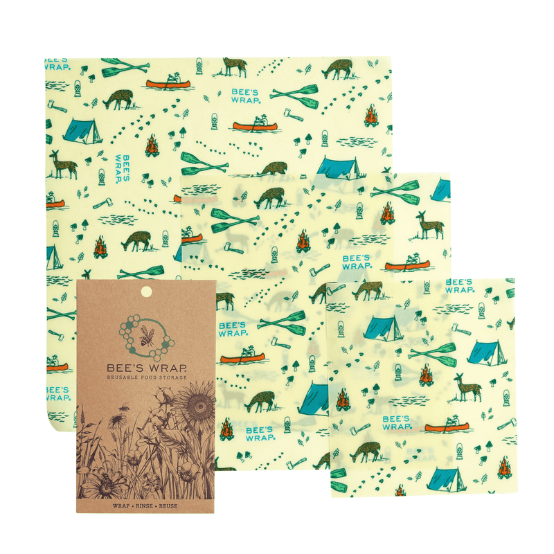 Bee's Wrap | Assorted 3 Pack - Mushroom Magic, Limited Edition