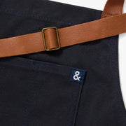Hedley & Bennett Waxman Apron, Atlantic — construction detail