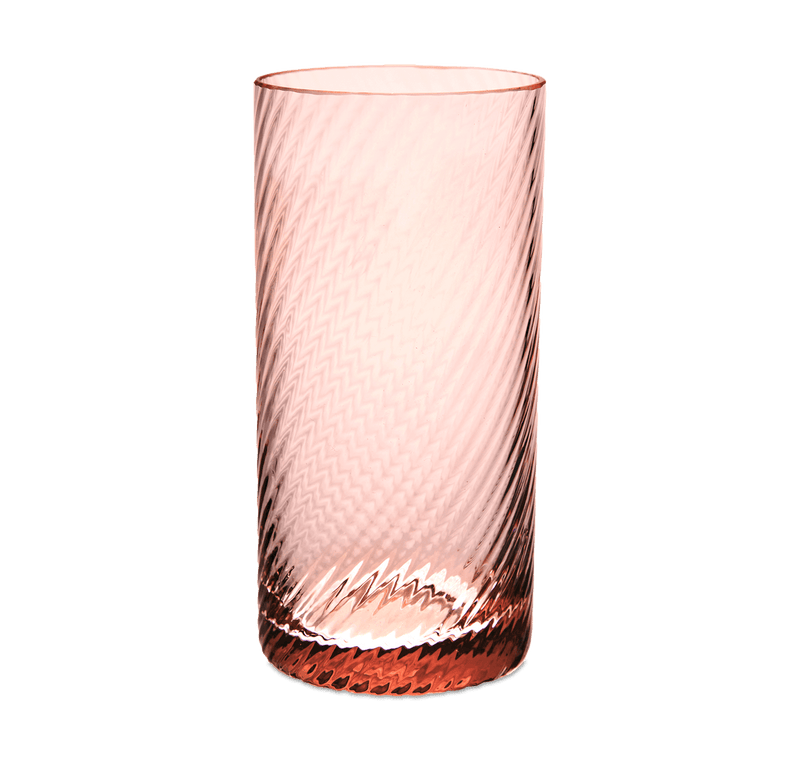 Match | Bembo Glassware, Highball Glass, Rose Quartz