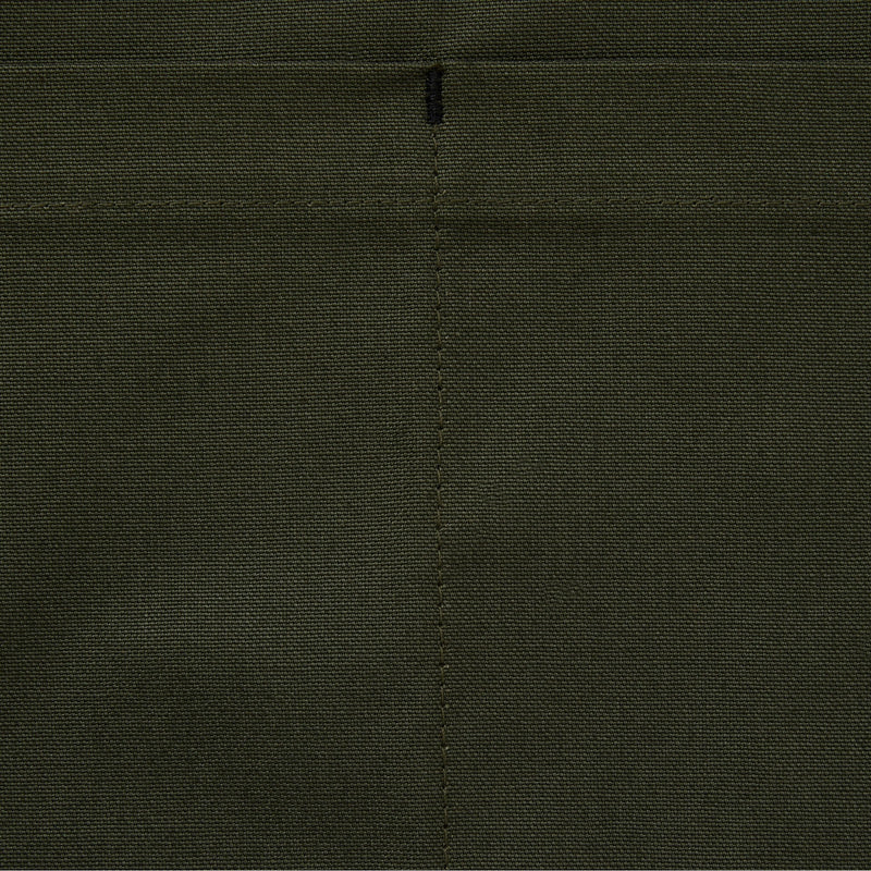 Hedley & Bennett Bistro Half Apron, Olive Green — apron detail