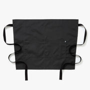 Hedley & Bennett Cafe Bistro Half Apron, Charcoal Grey — front view