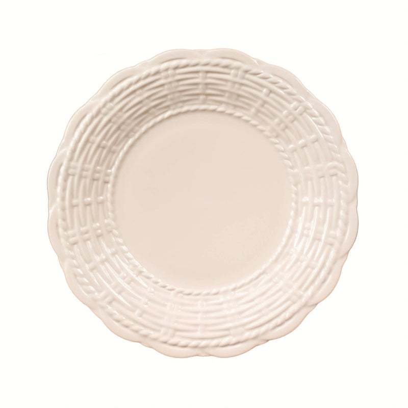 Provvista Designs | Basket Jubilee Salad Plate, Linen