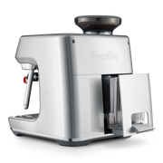 Breville | The Oracle Jet espresso machine with built-in grinder, portafilter, and steam wand, offering precise brewing control for café-quality espresso at home.