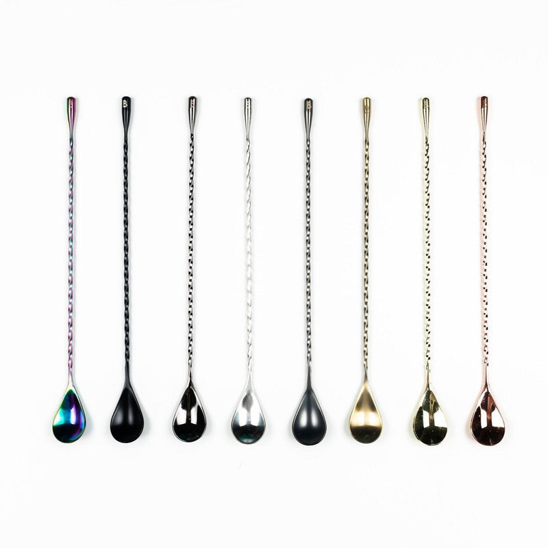 Bull in China | Teardrop Barspoons, Silver