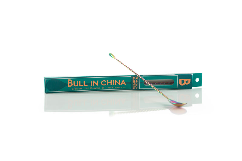 Bull in China | Teardrop Barspoons, Silver