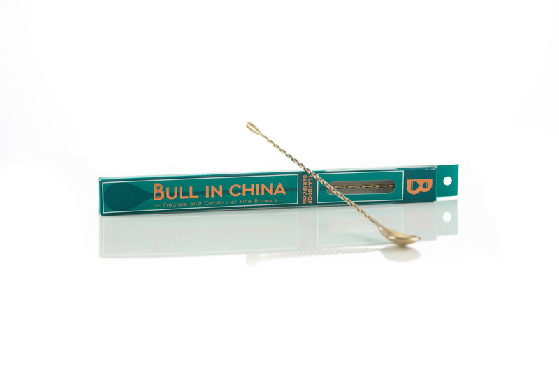 Bull in China | Teardrop Barspoons - Silver
