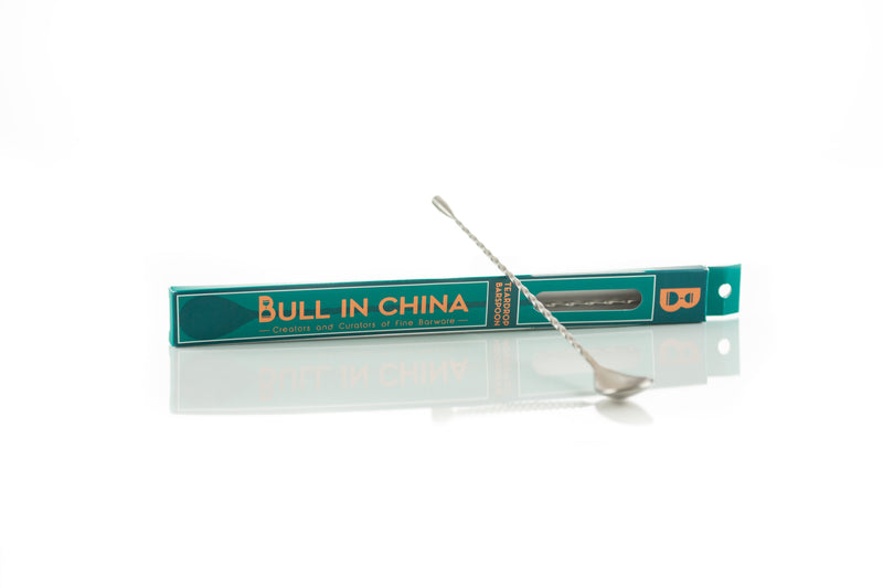 Bull in China | Teardrop Barspoons, Silver