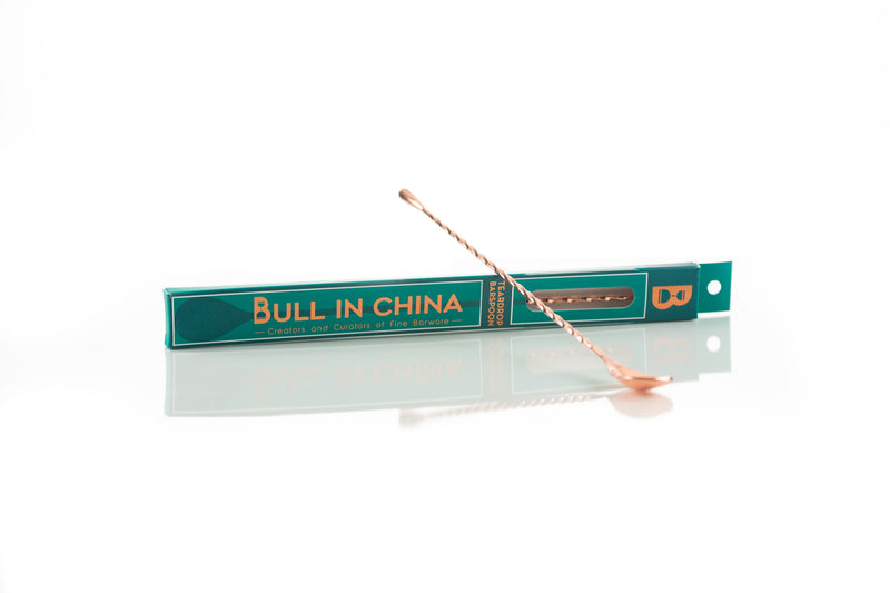Bull in China | Teardrop Barspoons - Silver