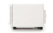 BALMUDA | The Toaster - White, featuring a sleek, perforated design, optimizes toasting with advanced steam technology for perfect bread and pastry results.