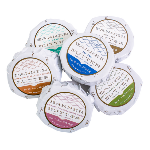 Banner Butter | Roasted Garlic, Basil, & Parsley - 5 oz