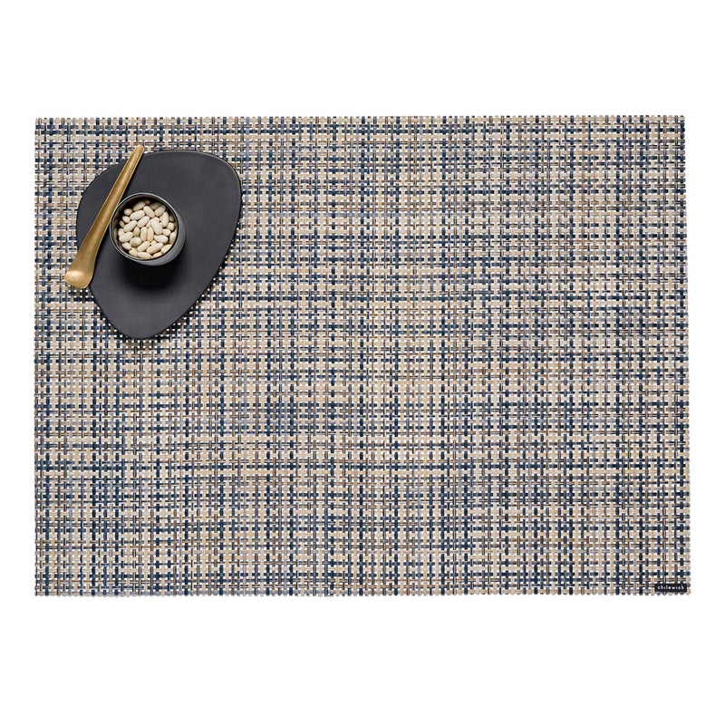 Chilewich Basketweave Placemat in Coast, 14 by 19 inches