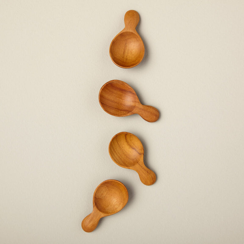 Be Home | Teak Round Scoop
