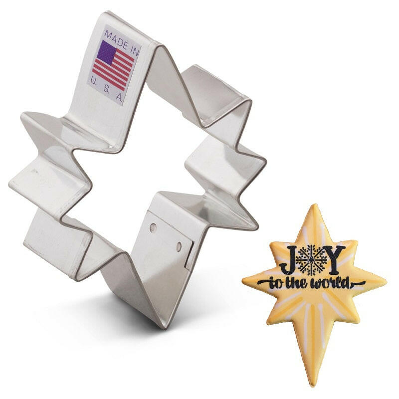 Ann Clark | Holiday Cookie Cutters - Star-3.5 showcased, highlighting craftsmanship and creativity for enhanced baking experiences, reflecting Athens Cooks' commitment to quality kitchen tools.