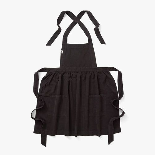 Hedley & Bennett | Pinafore Apron, Vintage Caviar