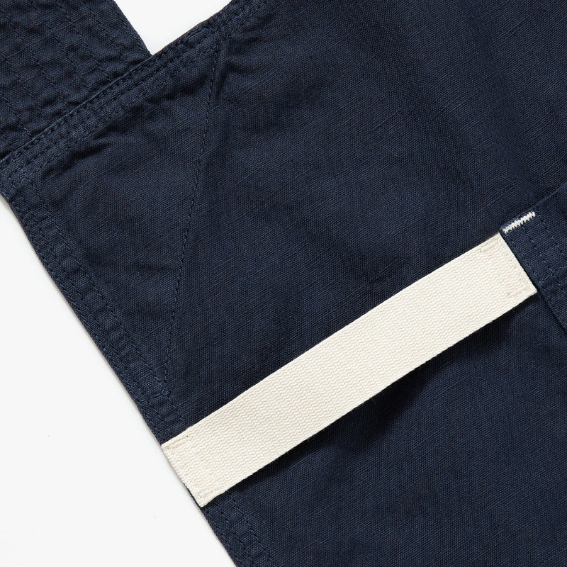 Hedley & Bennett Smock Apron, Blueberry Blue — additional product detail