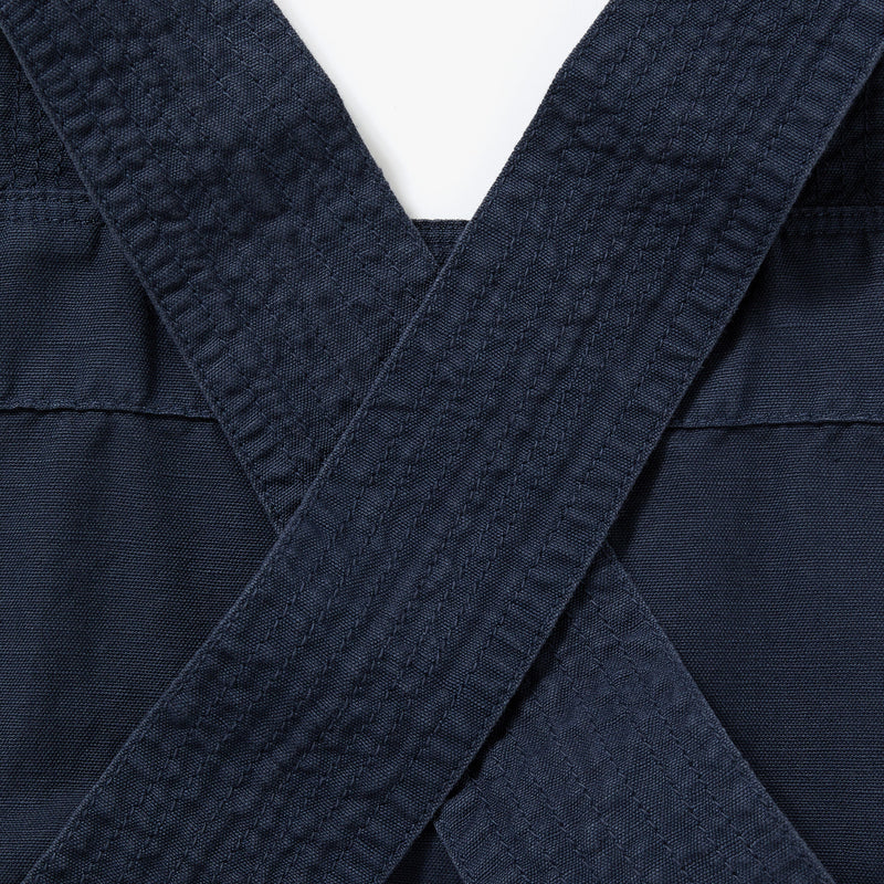 Hedley & Bennett Smock Apron, Blueberry Blue — additional product detail