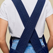 Hedley & Bennett Smock Apron, Blueberry Blue — additional product detail