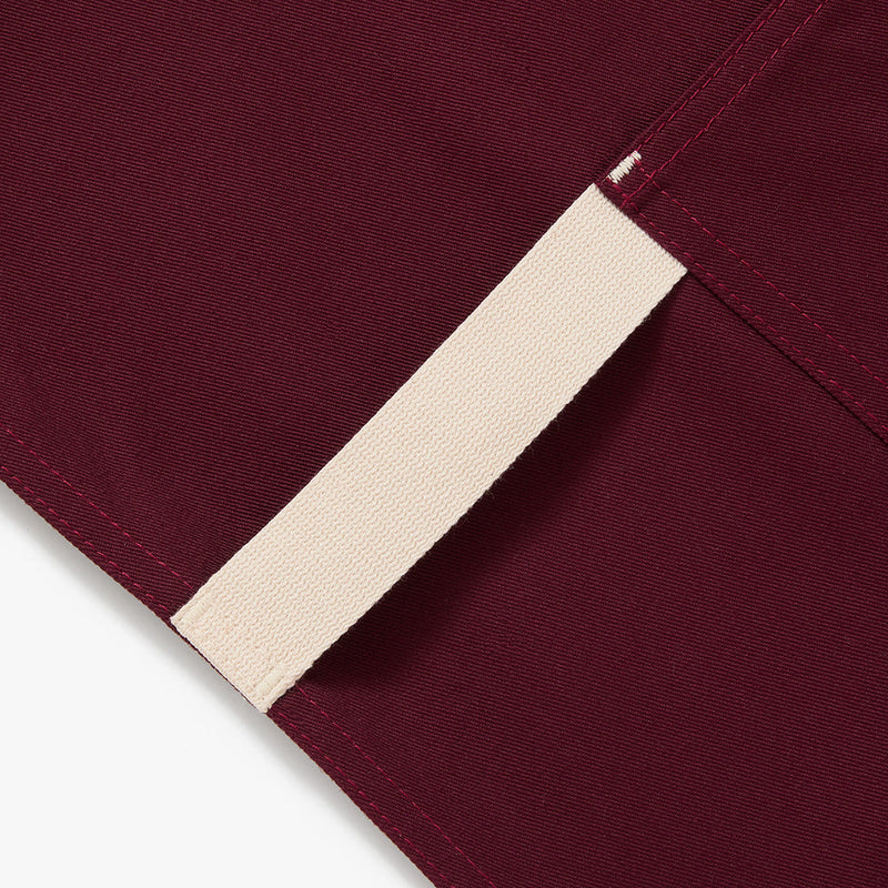 Hedley & Bennett Essential Apron, House Red — apron detail