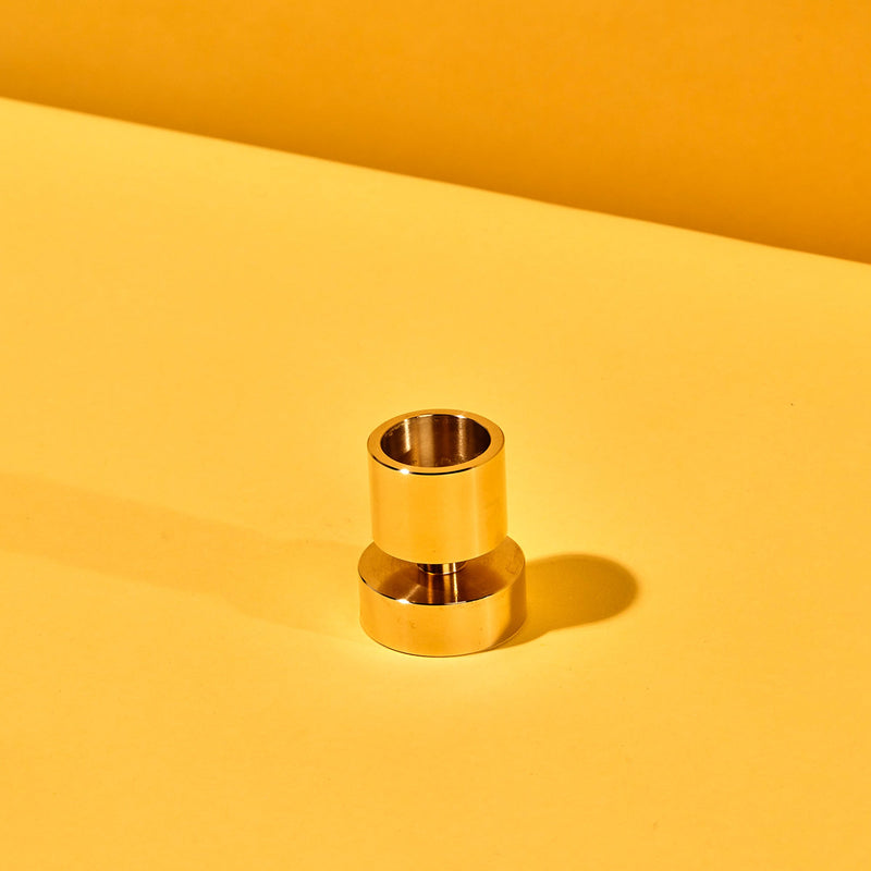 54 Celsius | Solid Brass Candle Holder XS