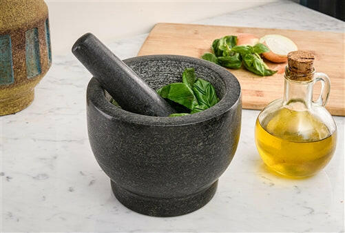 Cilio | "Goliath" Granite Mortar + Pestle.