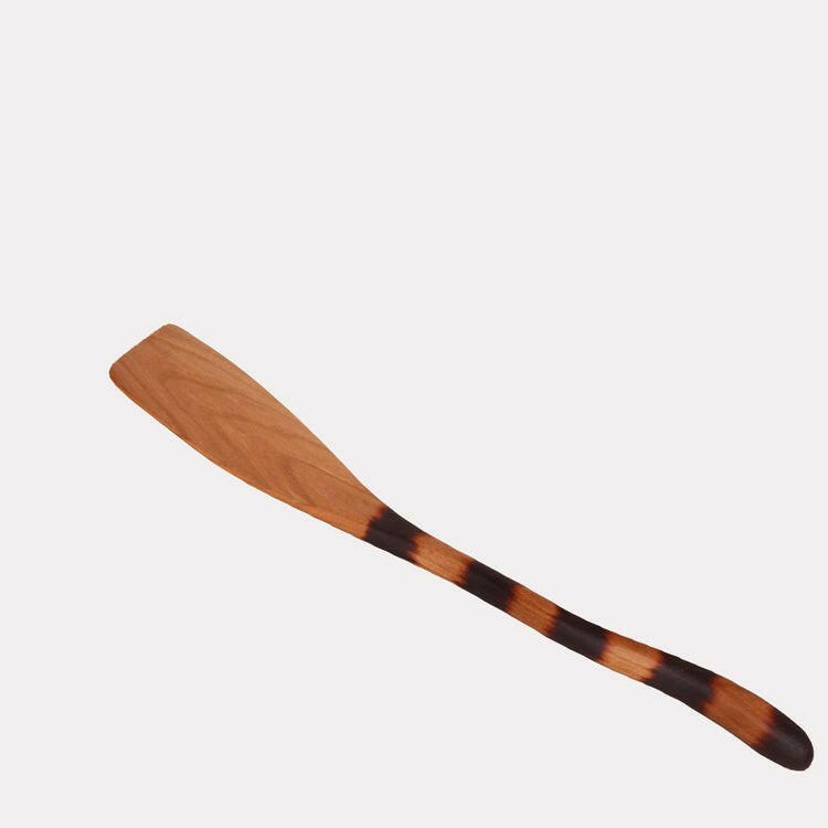 Jonathan's Spoons | Cat Tail® Collection - Stirring Paddle - 12 crafted from cherry wood, showcasing smooth, durable design for versatile kitchen use.