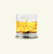 Match | Double Old Fashioned Glass - Pewter Base.