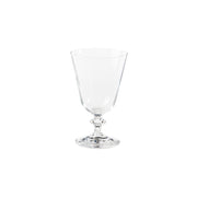 Casafina | Riva Clear Glass Water Glass, a sleek, elegant drinkware piece with a small base, ideal for sophisticated dining or bar settings.