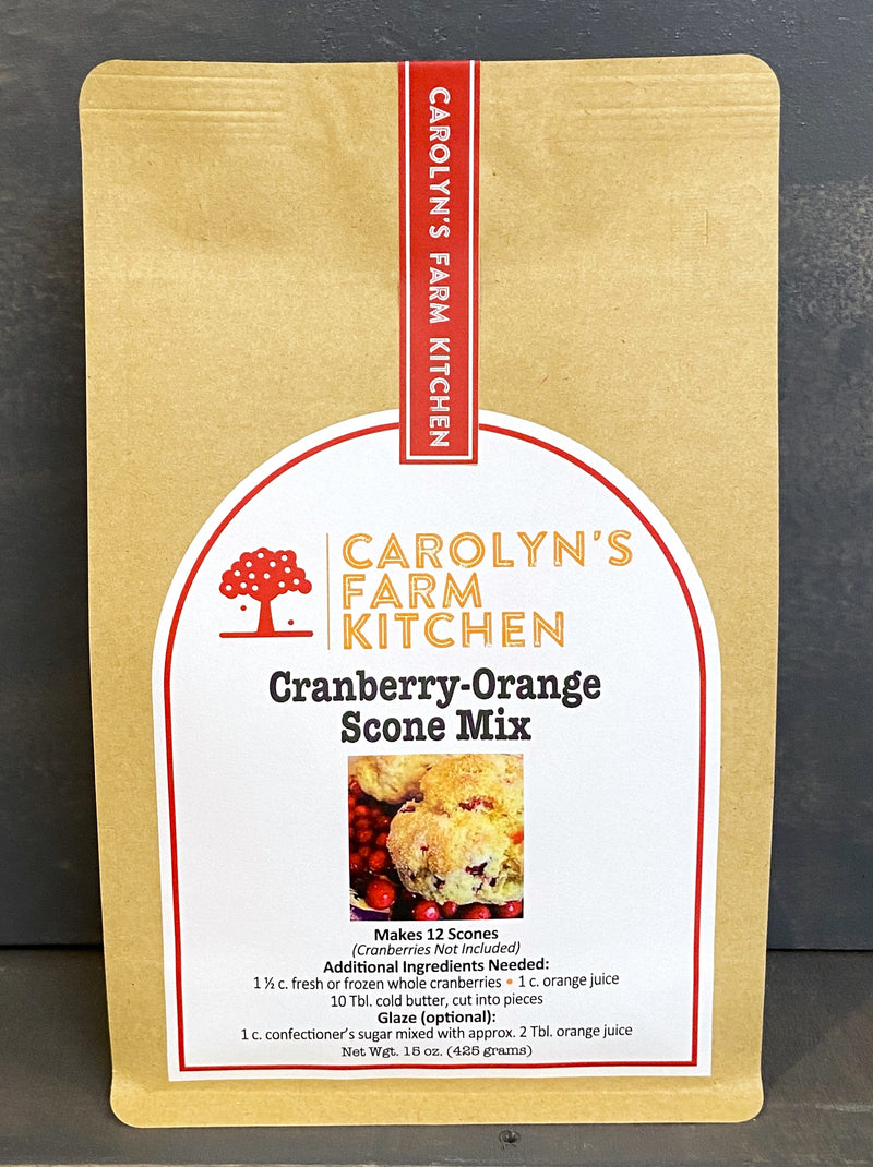 Carolyn's Farm Kitchen | Cranberry-Orange Scone Mix