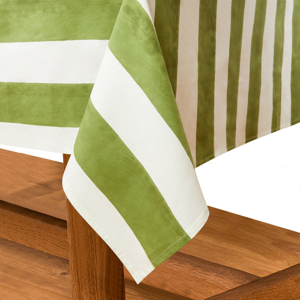 Couleur Nature | St. Tropez Tablecloth, Vert