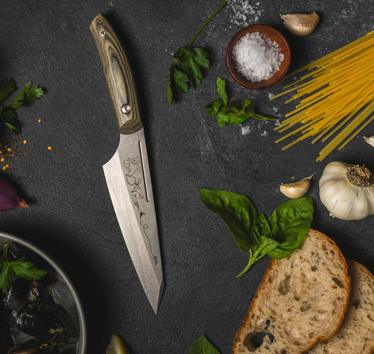 Messermeister | Chef April Bloomfield 6.5" Chef's Knife.