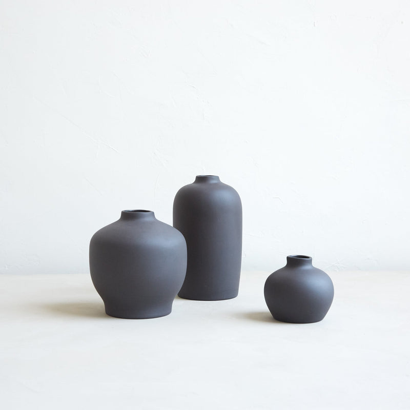 The Floral Society | Ceramic Blossom Vase, Wide