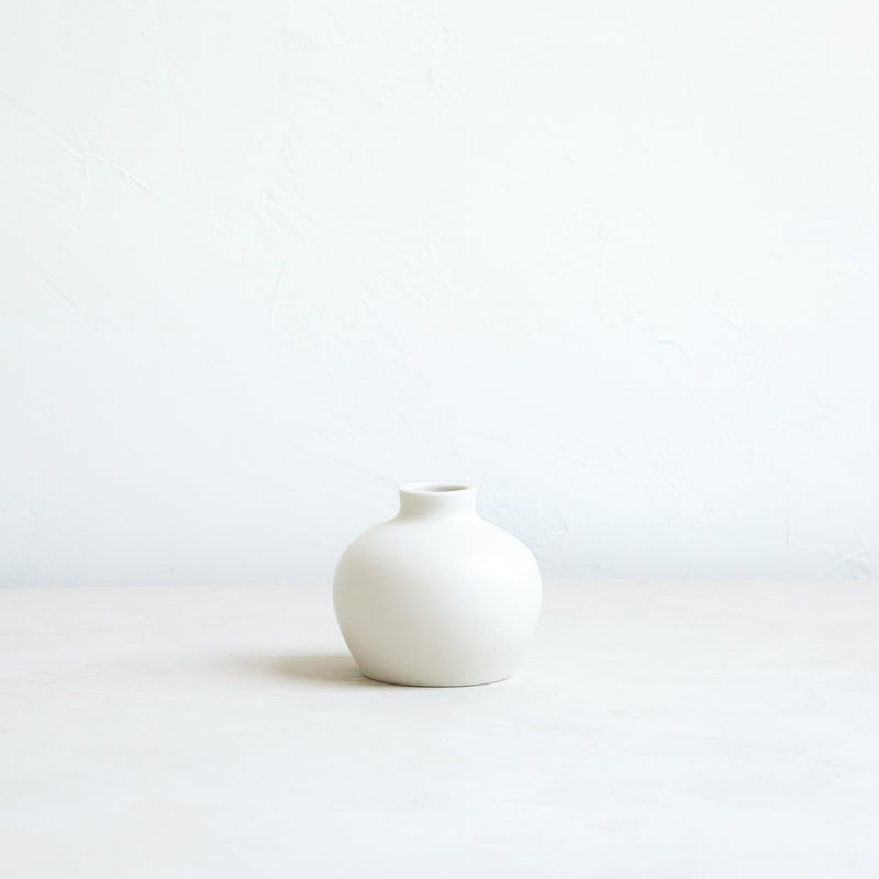 The Floral Society | Ceramic Blossom Vase, Wide