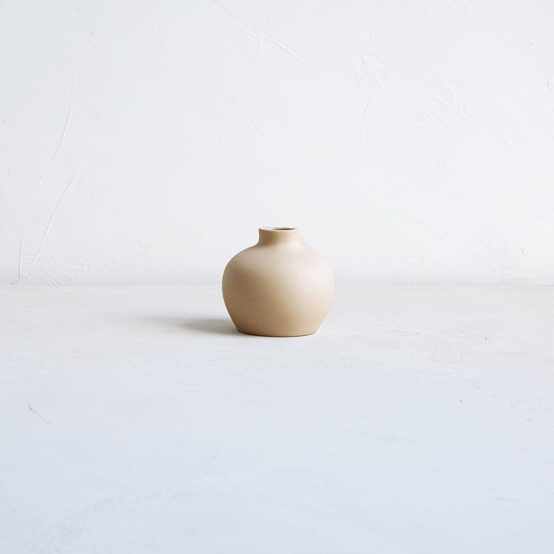 The Floral Society | Ceramic Blossom Vase, Wide