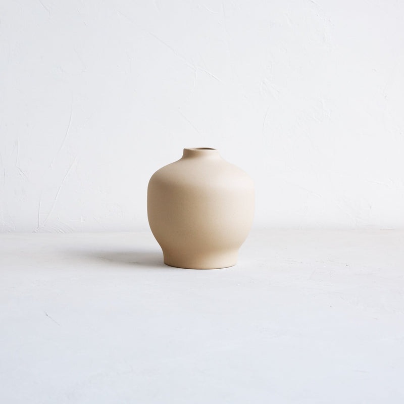 The Floral Society | Ceramic Blossom Vase, Wide