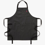 Hedley & Bennett Essential Apron, Charcoal Grey — front view