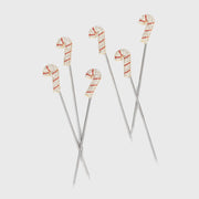 Joanna Buchanan | Cocktail Picks - Bee, intricately designed bee-themed jewelry for cocktails, presented on a necklace chain, capturing elegance for kitchen and barware enthusiasts.