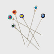 Joanna Buchanan | Cocktail Picks - Bee features intricate close-up designs, perfect for enhancing your barware collection at Athens Cooks.