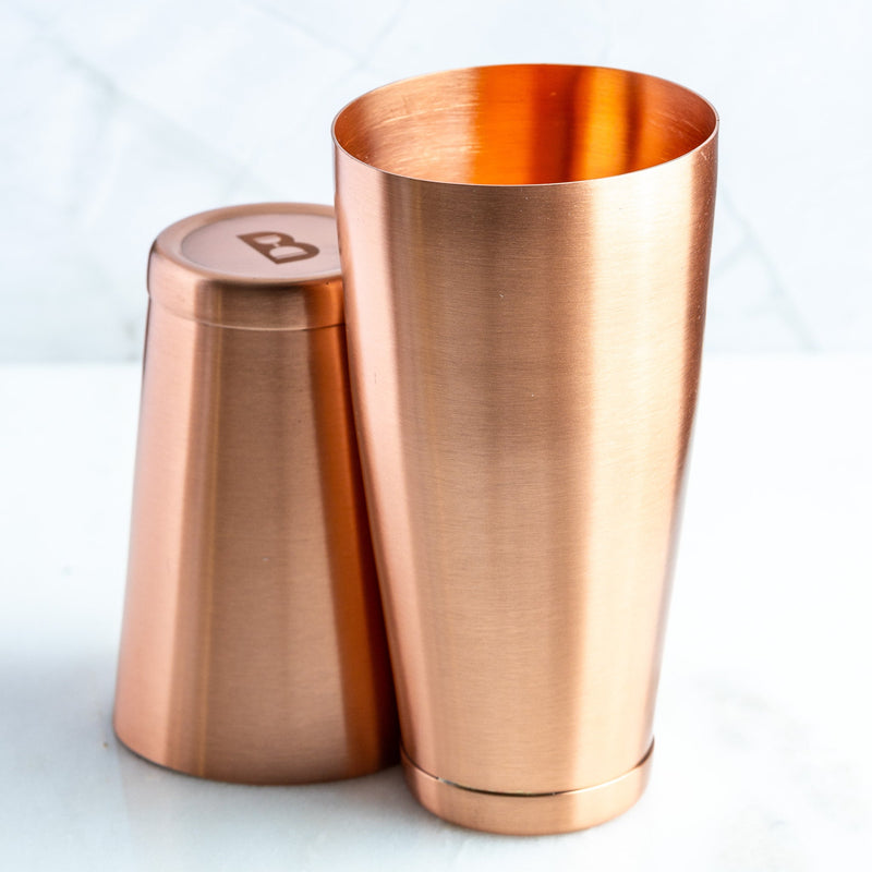 Bull in China | Weighted Cocktail Shakers - Antique Brass, Plated