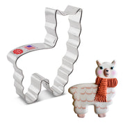 Ann Clark | Cookie Cutters - Llama, a whimsical kitchen tool for crafting llama-shaped cookies, enhancing baking creativity and fun from America's leading cookie cutter manufacturer.