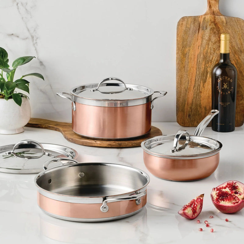 Hestan Provisions | Stainless Steel Lids Small, 8.5 inches
