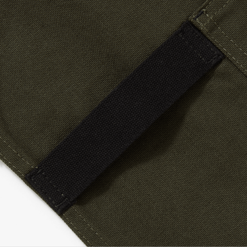 Hedley & Bennett | All Day Crossback Aprons - Olive Green with Black Straps
