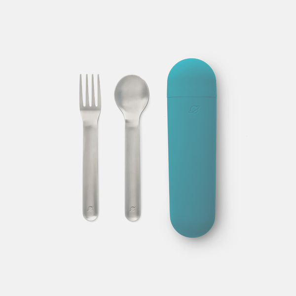 PlanetBox | Dig In Utensil Set, Ocean