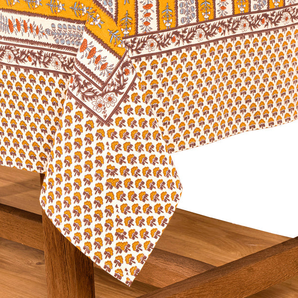 Couleur Nature | Provence Avignon Tablecloth, Dijon & Blue