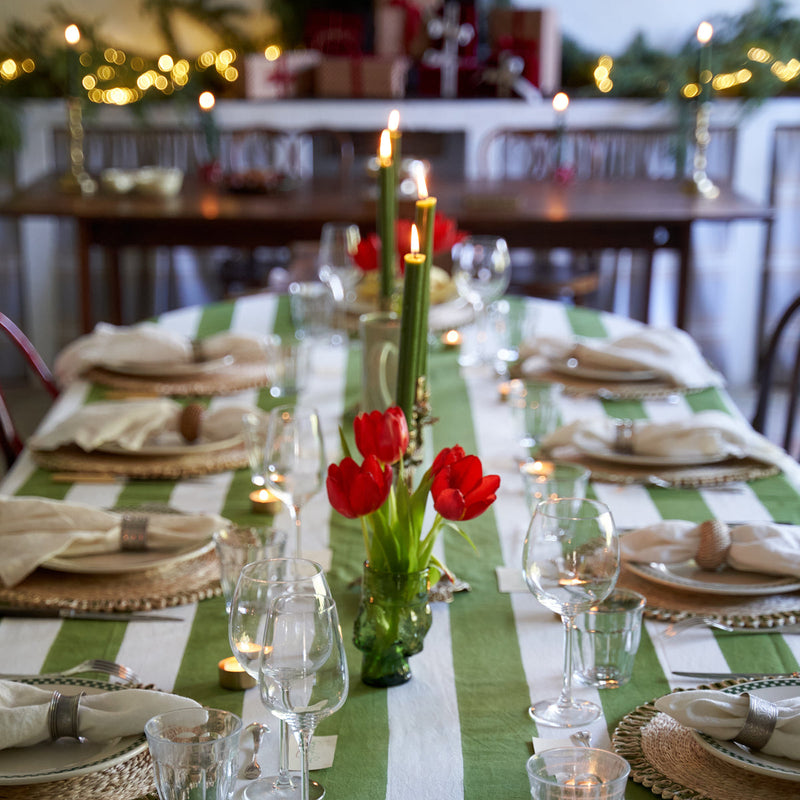 Couleur Nature | St. Tropez Tablecloth, Vert