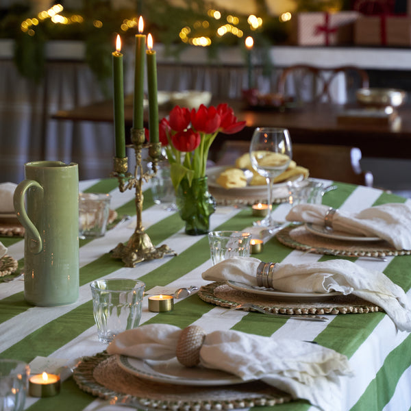 Couleur Nature | St. Tropez Tablecloth, Vert