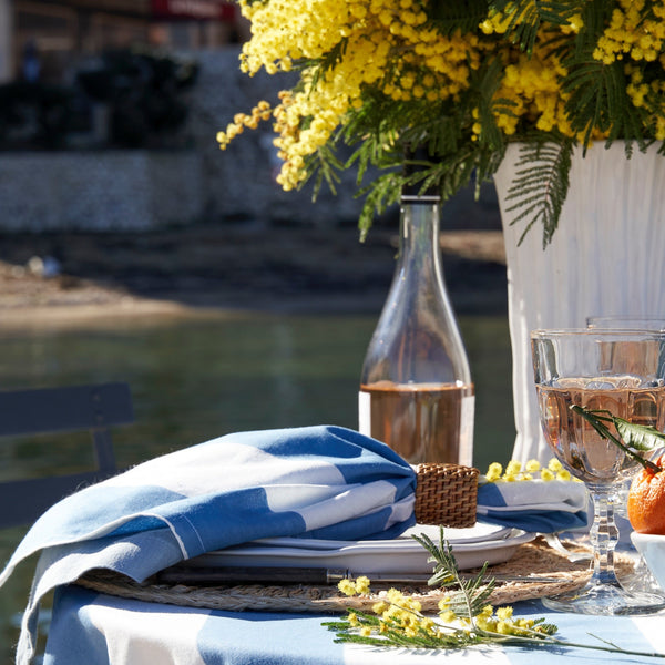 Couleur Nature | St. Tropez Napkins, Blue