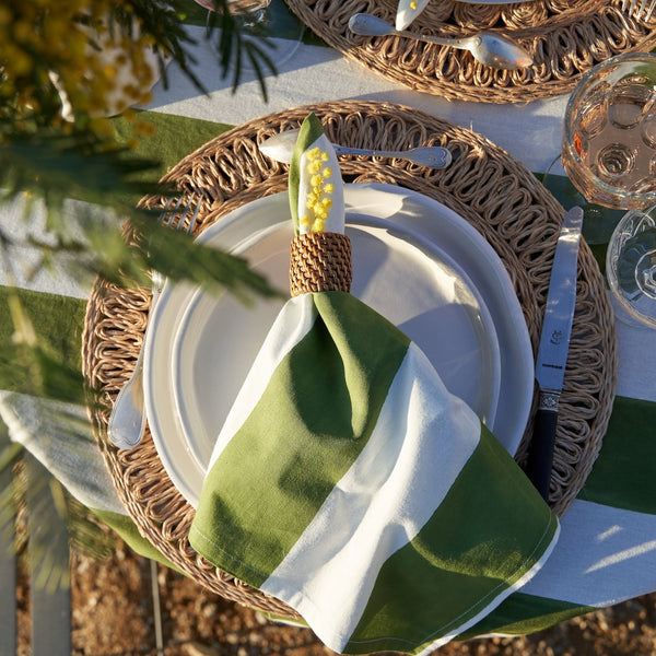 Couleur Nature | St. Tropez Napkins, Vert
