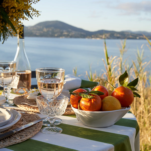 Couleur Nature | St. Tropez Tablecloth, Vert