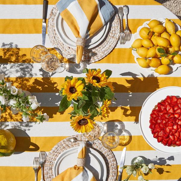 Couleur Nature | St. Tropez Napkins, Yellow
